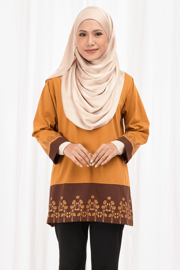 Blouse Azizah Gold - Ukhtees